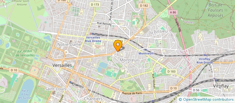 localisation de l'entreprise SYND COPROP 12 AV ETATS UNIS à VERSAILLES