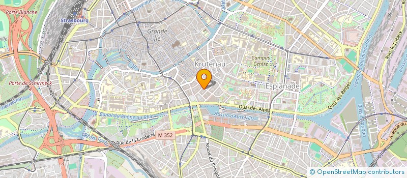 localisation de l'entreprise SYND COPROP 12 RUE DE BERNE à STRASBOURG