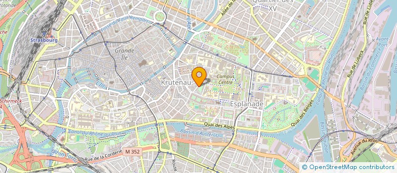 localisation de l'entreprise SYND COPROP 12 RUE DE L ABREUVOIR à STRASBOURG