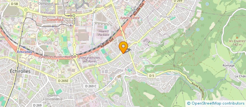 localisation de l'entreprise SYND COPROP 13 R DES VORS  EYBENS