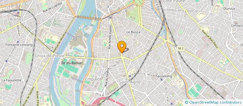 localisation de l'entreprise SYND COPROP 14 GRD RUE ST MICHEL à TOULOUSE