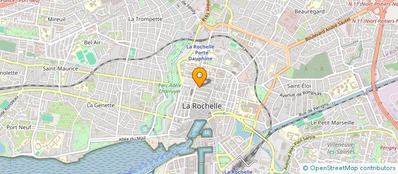 localisation de l'entreprise SYND COPROP 14 R DU PORT  LA ROCHELLE