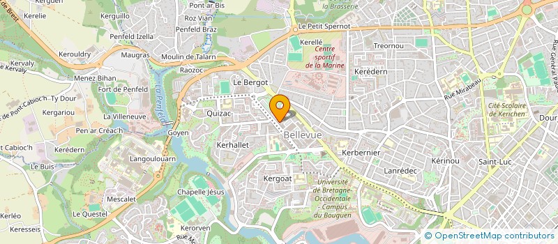localisation de l'entreprise SYND COPROP 15 AV DE TARENTE à BREST