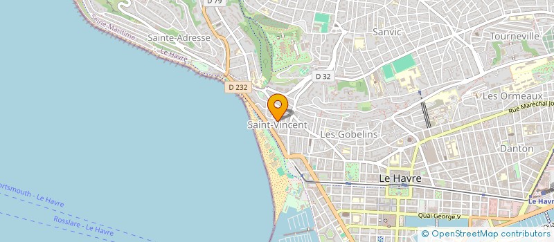 localisation de l'entreprise SYND COPROP 16 B RUE DOCTEUR SURIRAY à LE HAVRE