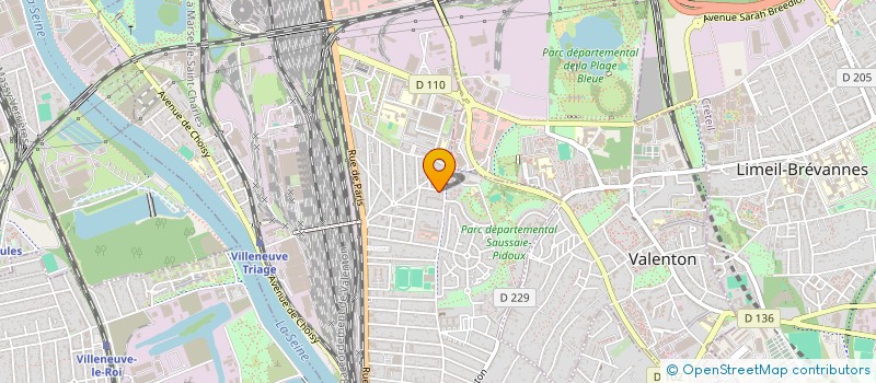 localisation de l'entreprise SYND COPROP 16 R AMBROISE PARE  VILLENEUVE-SAINT-GEORGES