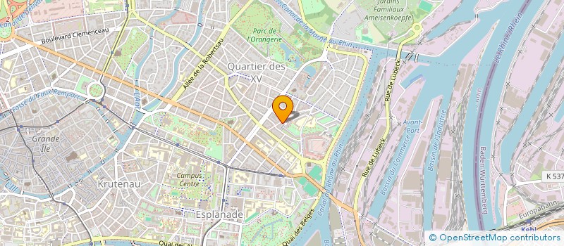 localisation de l'entreprise SYND COPROP 16 R DE L YSER à STRASBOURG