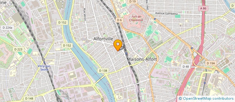 localisation de l'entreprise SYND COPROP 16 RUE DES CAMELIAS  ALFORTVILLE