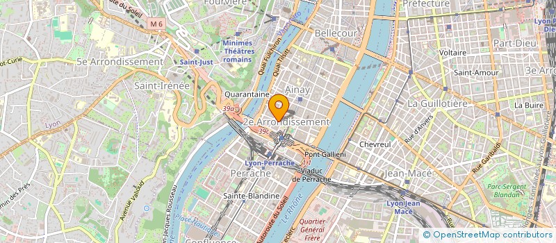 localisation de l'entreprise SYND COPROP 16 RUE GAL PLESSIER  LYON