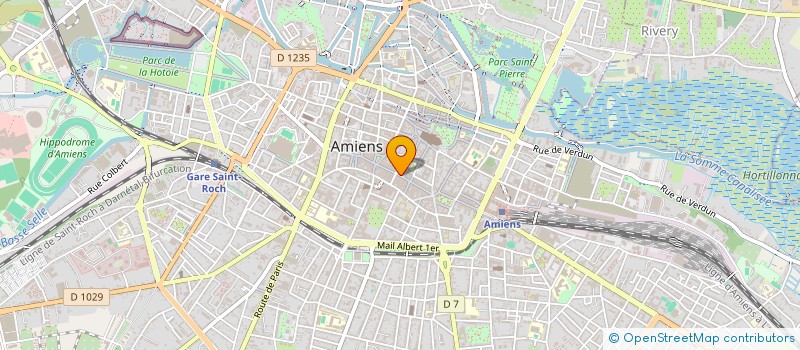 localisation de l'entreprise SYND COPROP 17 RUE DES TROIS CAILLOUX  AMIENS