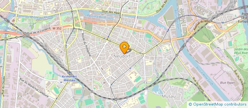 localisation de l'entreprise SYND COPROP 17 RUE DU CHEVAL à STRASBOURG