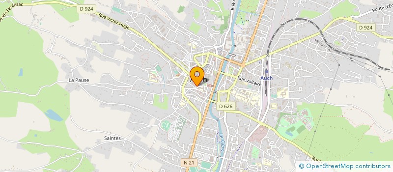 localisation de l'entreprise SYND COPROP 18 RUE D'ESPAGNE  AUCH