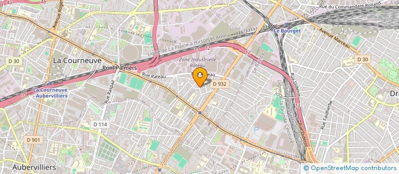 localisation de l'entreprise SYND COPROP 18 RUE LEPILLEUR à LA COURNEUVE