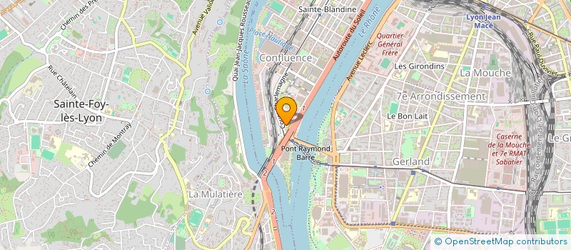 localisation de l'entreprise SYND COPROP 183 CRS CHARLEMAGNE  LYON