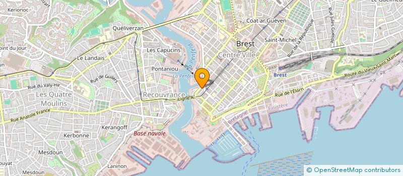 localisation de l'entreprise SYND COPROP 19 BD DES FRANCAIS LIBRES  BREST