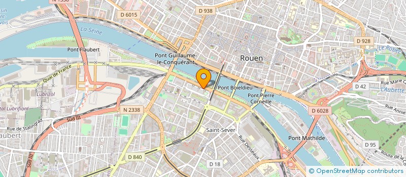 localisation de l'entreprise SYND COPROP 19 ET 21 QUAI CAVELIER SALLE à ROUEN