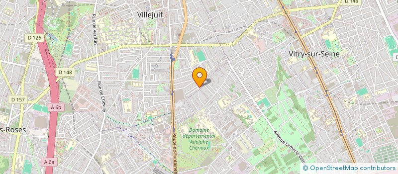 localisation de l'entreprise SYND COPROP 2-38 AV DES CHARDONS à VILLEJUIF