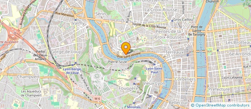 localisation de l'entreprise SYND COPROP 2-4 R DE LA MUETTE à LYON