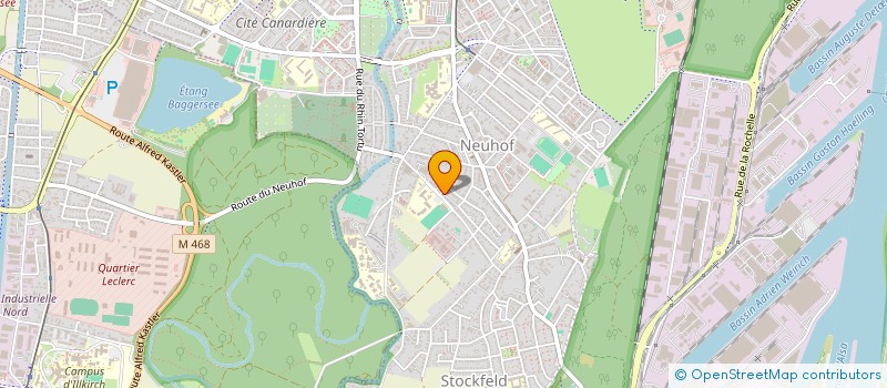 localisation de l'entreprise SYND COPROP 2-4 RUE SCHNUG à STRASBOURG