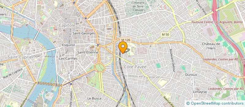 localisation de l'entreprise SYND COPROP 2 ET 4 RUE VICTOR DEQUE à TOULOUSE