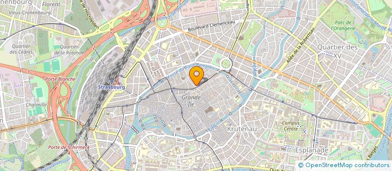 localisation de l'entreprise SYND COPROP 2 PLACE BROGLIE à STRASBOURG