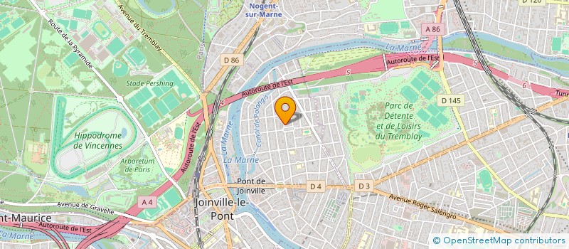 localisation de l'entreprise SYND COPROP 2 RUE ARAGO  JOINVILLE-LE-PONT