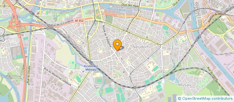 localisation de l'entreprise SYND COPROP 2 RUE DE SELESTAT à STRASBOURG