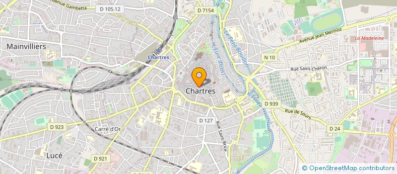 localisation de l'entreprise SYND COPROP 2 RUE MARECHAL DE LATTRE à CHARTRES