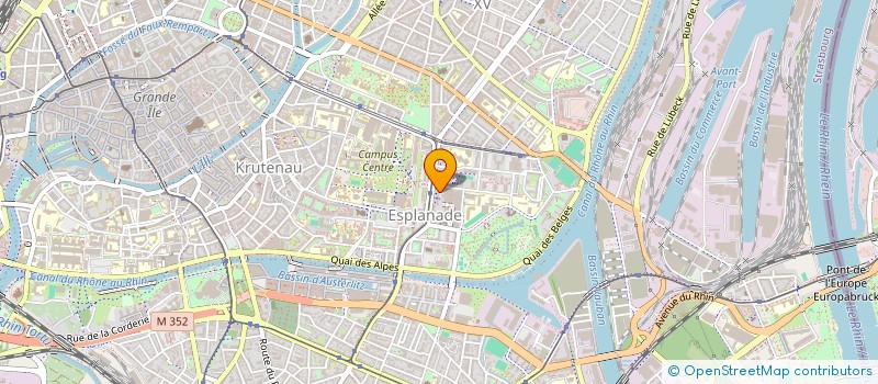 localisation de l'entreprise SYND COPROP 21 23 25 AV DE GAULLE à STRASBOURG