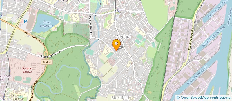 localisation de l'entreprise SYND COPROP 21-23 RUE STOSKOPF à STRASBOURG