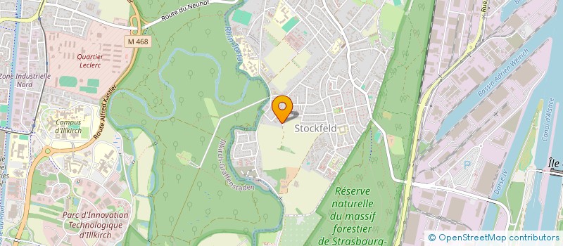 localisation de l'entreprise SYND COPROP 22-24 RUE DU PASTEUR GEROLD  STRASBOURG