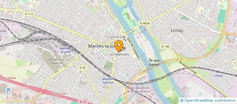 localisation de l'entreprise SYND COPROP 22 ARNOUVILLE  MANTES-LA-JOLIE