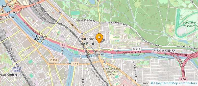 localisation de l'entreprise SYND COPROP 22 AV MAL DE LATTRE TASSIGNY à SAINT-MAURICE