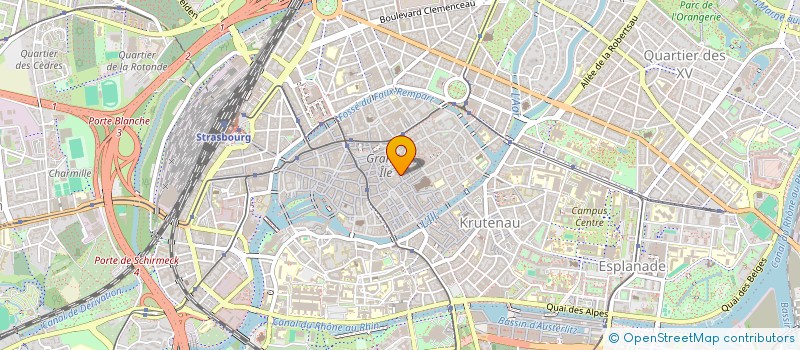 localisation de l'entreprise SYND COPROP 22R DES ORFEVRES à STRASBOURG