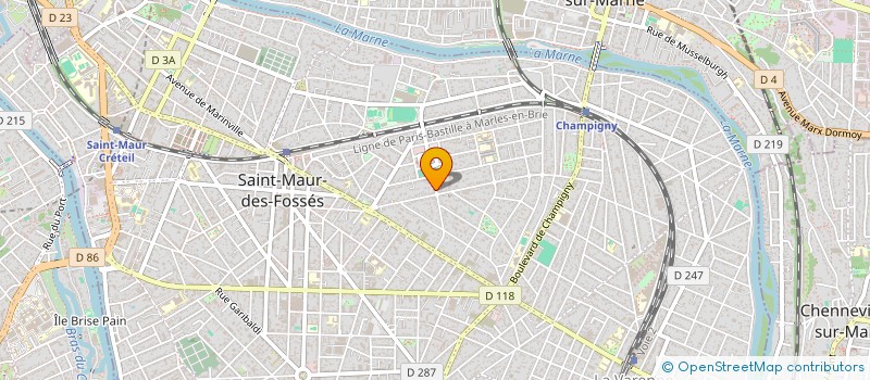 localisation de l'entreprise SYND COPROP 23 BIS AV DES ERABLES à SAINT-MAUR-DES-FOSSES