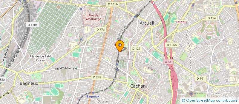 localisation de l'entreprise SYND COPROP 23 RUE DU 8 MAI 1945 à ARCUEIL