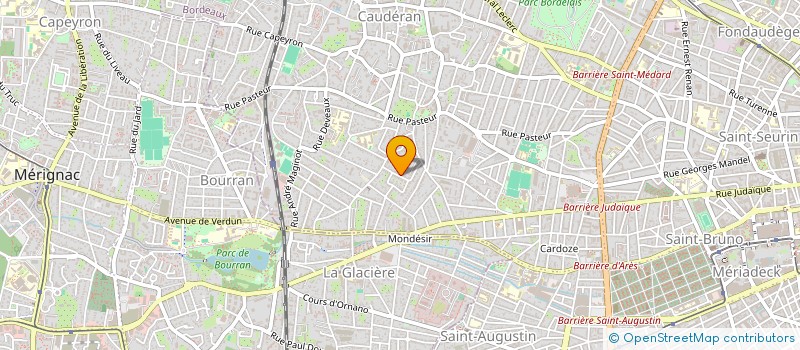 localisation de l'entreprise SYND COPROP 231 AV DU GENERAL DE GAULLE  BORDEAUX