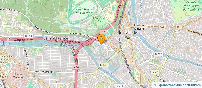 localisation de l'entreprise SYND COPROP 234 RUE MARECHAL LECLERC à SAINT-MAURICE