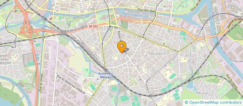 localisation de l'entreprise SYND COPROP 24 RUE DE CHATENOIS à STRASBOURG
