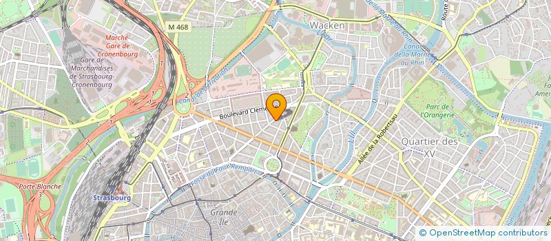 localisation de l'entreprise SYND COPROP 24 RUE OBERLIN à STRASBOURG
