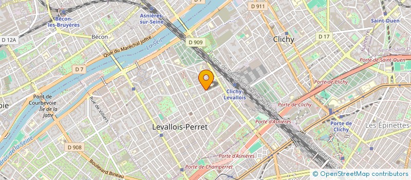 localisation de l'entreprise SYND COPROP 25-27 RUE RASPAIL à LEVALLOIS-PERRET