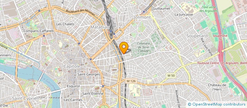 localisation de l'entreprise SYND COPROP 26 AV DU CIMETIERE  TOULOUSE