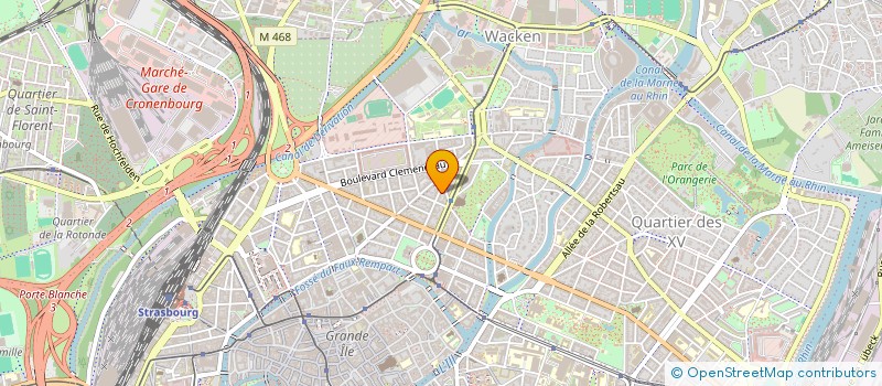 localisation de l'entreprise SYND COPROP 26 RUE LOUIS APFEL  STRASBOURG