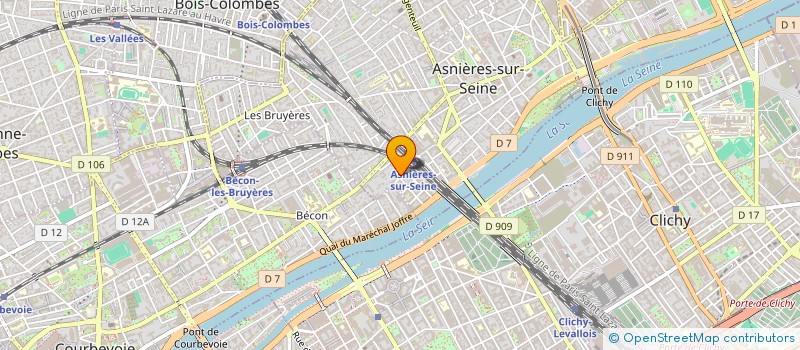 localisation de l'entreprise SYND COPROP 27 RUE D ANJOU  ASNIERES-SUR-SEINE