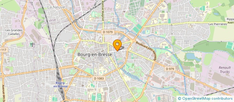 localisation de l'entreprise SYND COPROP 28 RUE CHARLES ROBIN à BOURG-EN-BRESSE