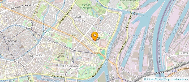 localisation de l'entreprise SYND COPROP 28 RUE DE BRUXELLES à STRASBOURG