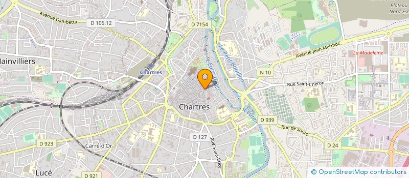 localisation de l'entreprise SYND COPROP 3 R PORTE CENDREUSE à CHARTRES