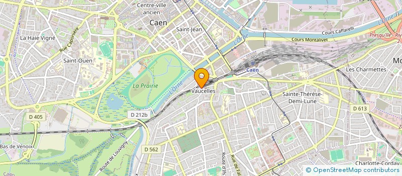 localisation de l'entreprise SYND COPROP 3 RUE MONTAIGU à CAEN