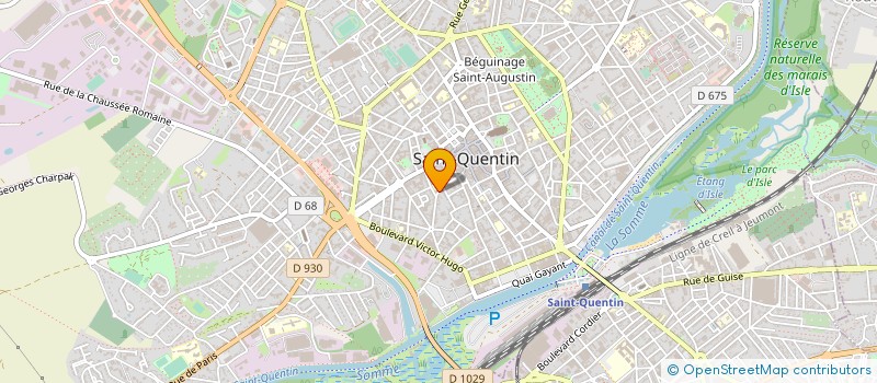 localisation de l'entreprise SYND COPROP 30 RUE DES CANONNIERS à SAINT-QUENTIN
