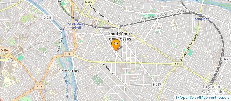 localisation de l'entreprise SYND COPROP 30 RUE LEON BOSQUET à SAINT-MAUR-DES-FOSSES