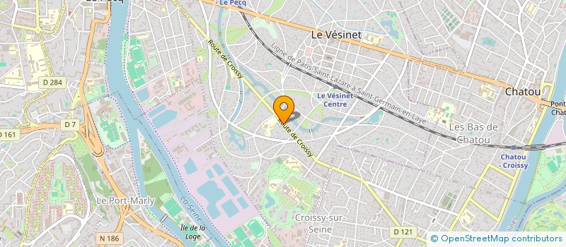 localisation de l'entreprise SYND. COPROP. 31 RTE DE CROISSY  LE VESINET